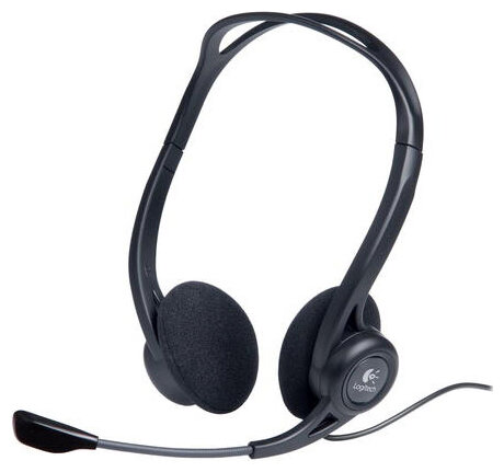 Гарнитура Logitech Stereo Headset PC960 (USB) Black