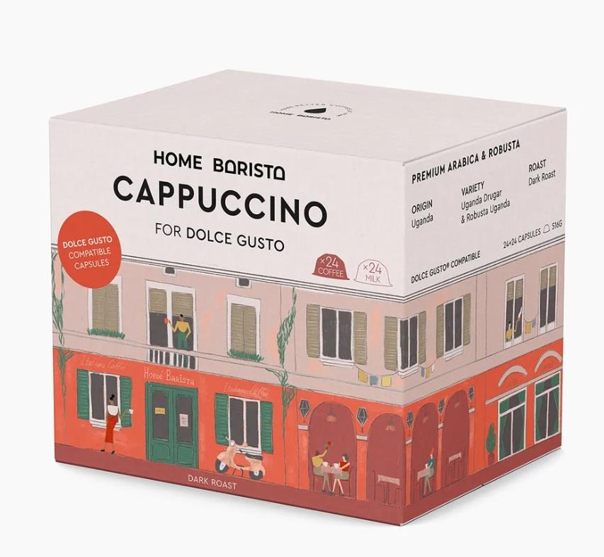 Кофе в капсулах Home Barista "Cappuccino" DG 48 капсул