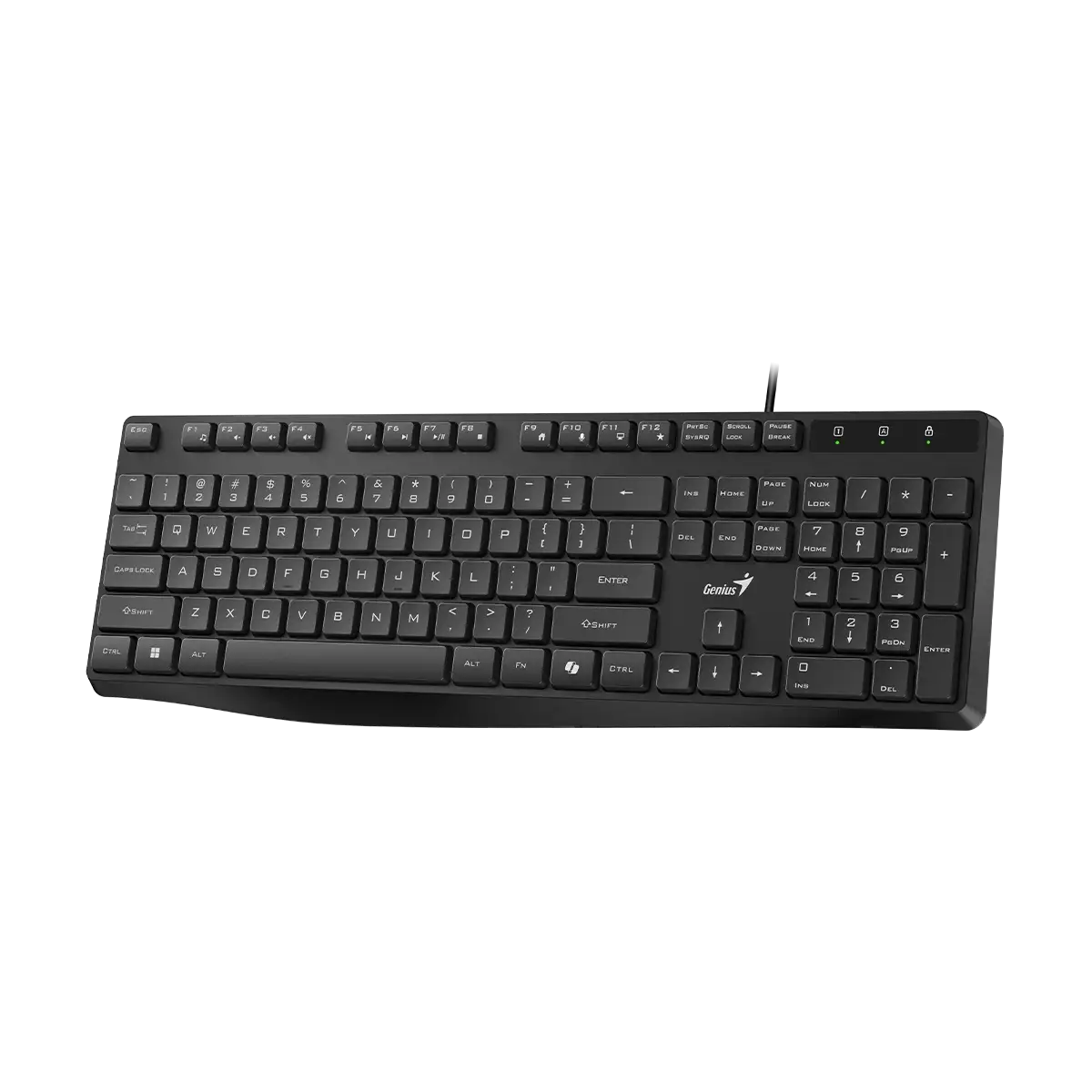 Клавиатура Genius KB-117S Бесшумная (USB) Black