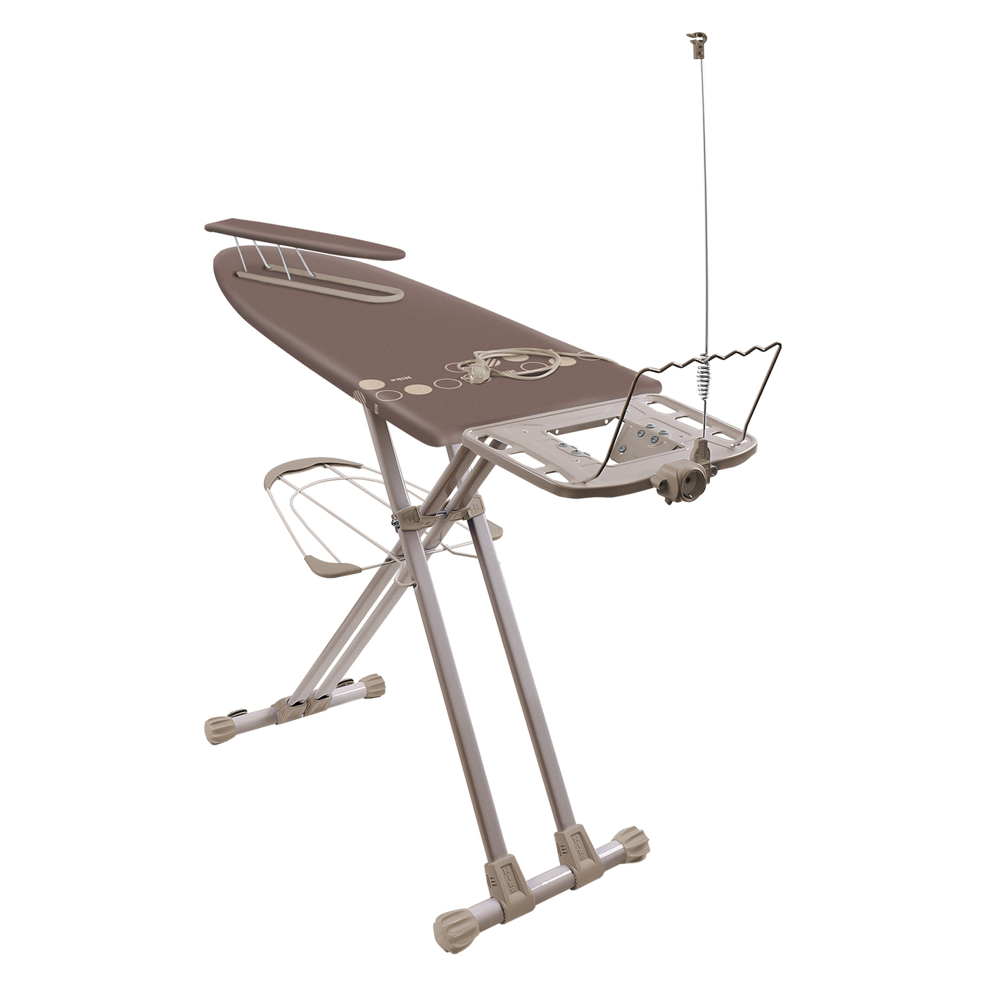 Гладильная доска Nika Валенсия 2 тефлон Шоколад НВ2Т/Ш