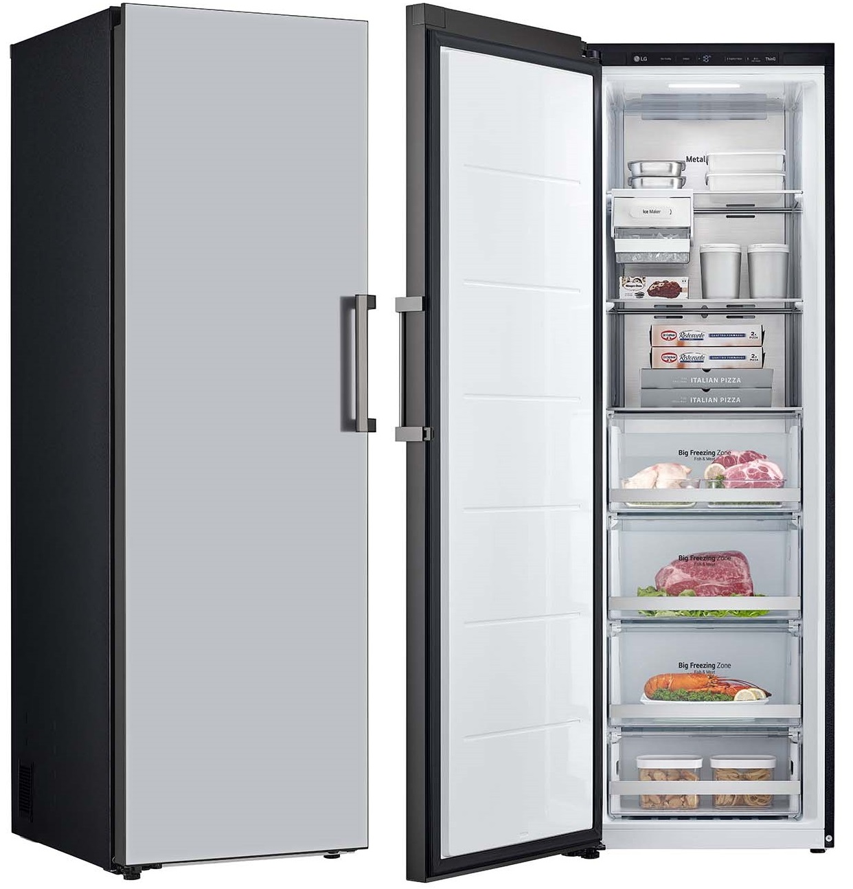 Морозильник LG GC-B404FAQM (ПИ)