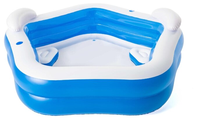 Бассейн надувной Bestway 54153 Family Fun (213х206х69см, 575л.)