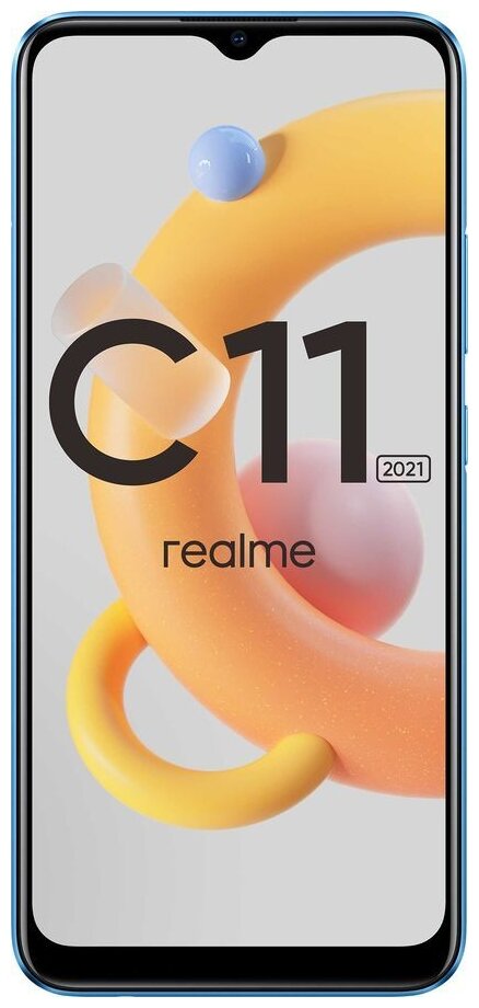 Смартфон Realme C11 2021 4+64Gb Lake Blue