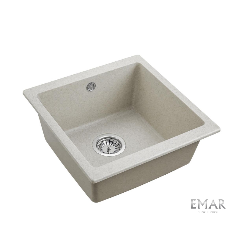 Кухонная мойка Emar Quartz EMQ-1455.P Барит