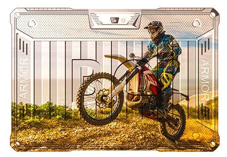 Планшет BQ 1022L Armor PRO LTE+ print 09