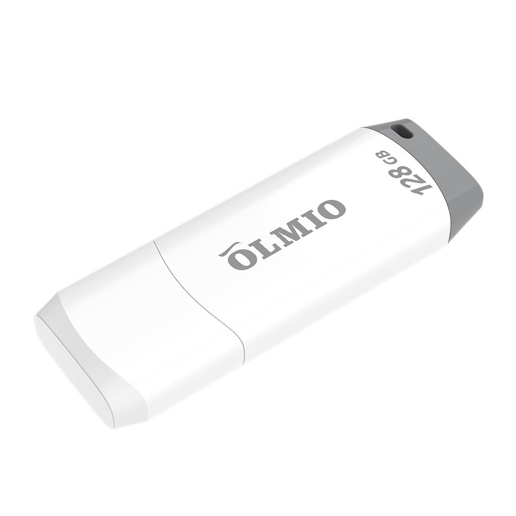 USB накопитель 128Gb USB2.0 Olmio U-181 White