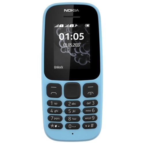 Мобильный телефон Nokia 105 DS Blue