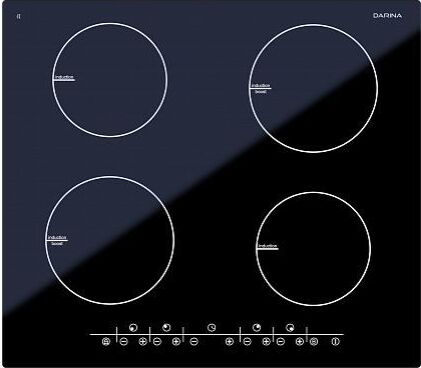Индукционная варочная поверхность DARINA P8 EI 305 B черный