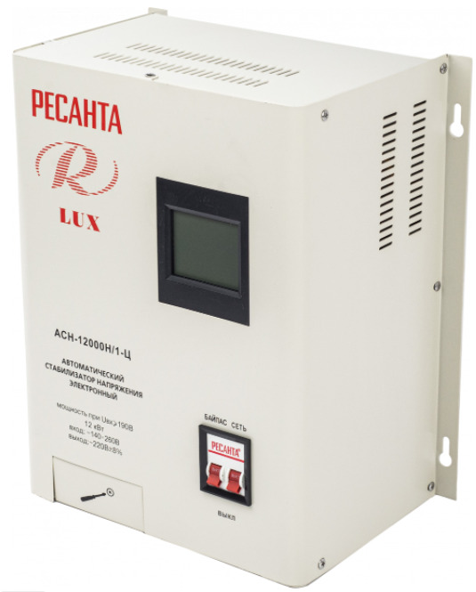 Стабилизатор напряжения РЕСАНТА ACH-12 000 Н/1Ц