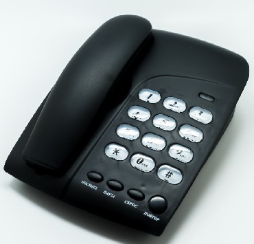 Телефон проводной Вектор 816/05 BLACK