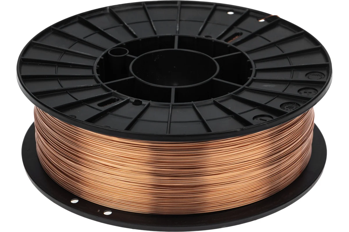 Сварочная проволока омедненная Kranz Св08Г2С-О (ER70S-6; SG2) 5 кг 0,8 мм D200