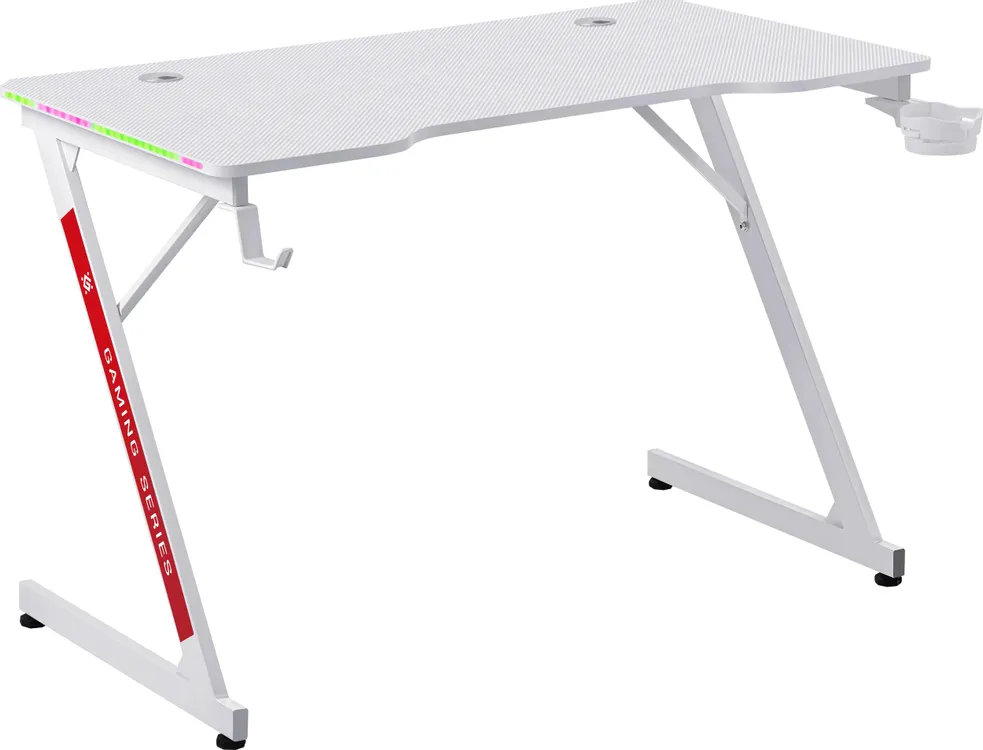 Игровой стол Defender Solas RGB Led White