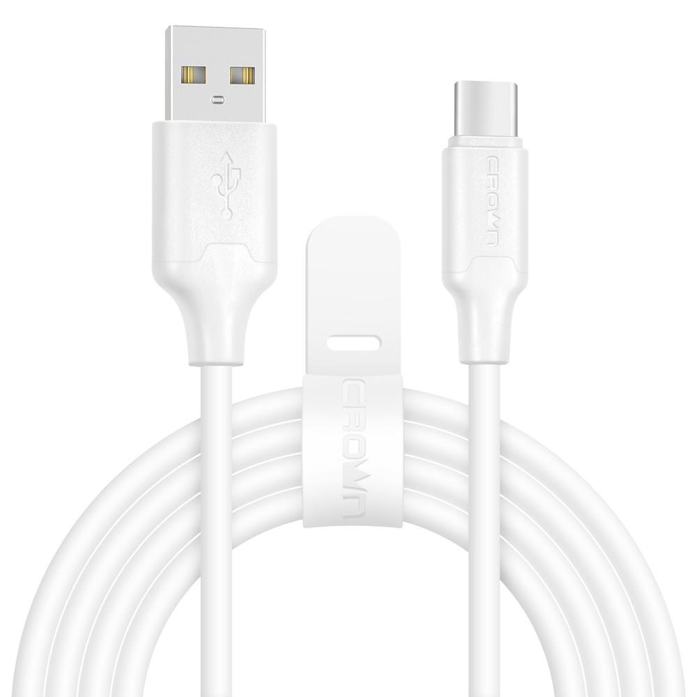 USB кабель Type-C Crown CMCU-3018C (2m) Белый