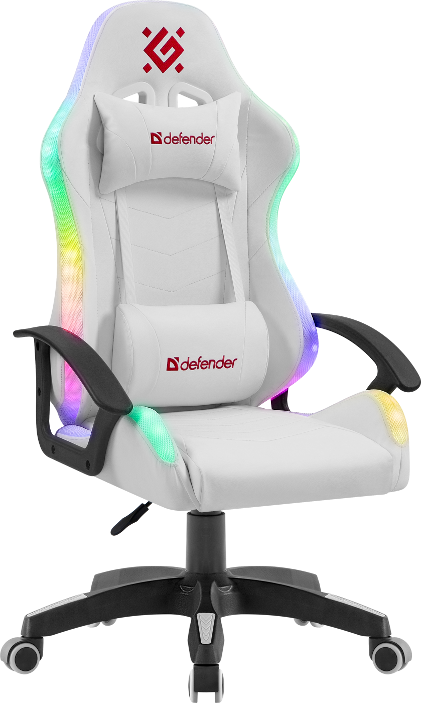 Игровое кресло Defender Factor X RGB White