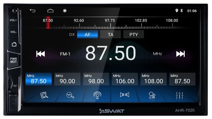 Автомагнитола SWAT AHR-7020
