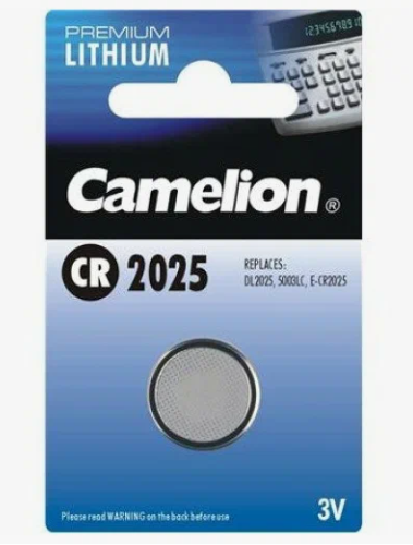 Эл.питания Camelion CR2025/1BL Lithium