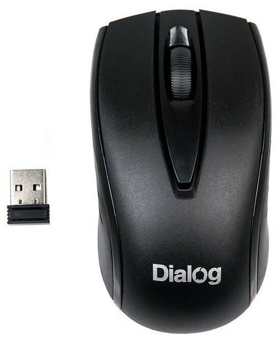 Мышь Dialog Comfort MROC-17U Беспроводная (USB) Black