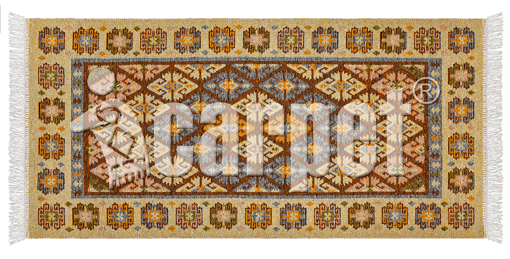 Универсальный коврик Shahintex Etno icarpet 60*100 002 янтарь