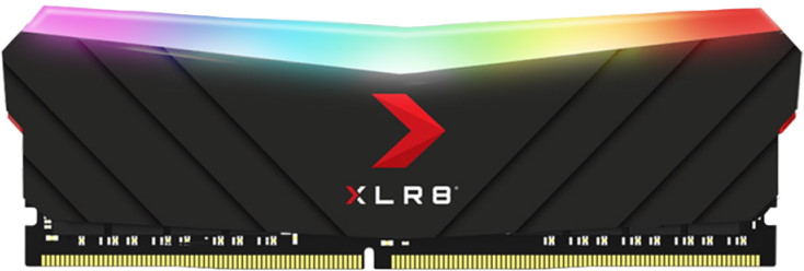 Оперативная память DDR4 8Gb Pny XLR8 Epic-X RGB MD8GD4320016XRGB PC4-25600 3200MHz
