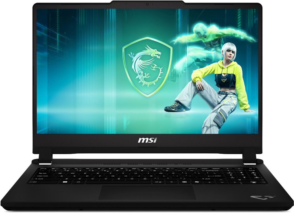 Ноутбук MSI Cyborg 15 C2WF-014XRU Core 7 240H/16Gb/1Tb SSD/RTX 5060 8Gb/15.6" FHD IPS 144Hz (DOS) Black+Grey ЧЗ