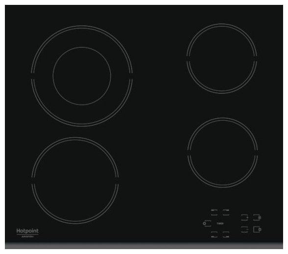 Электрическая варочная поверхность Hotpoint-Ariston HR 632 B