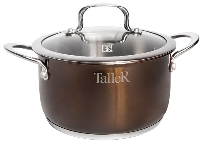 Кастрюля Taller Брауни 18см/2,6л TR-17292