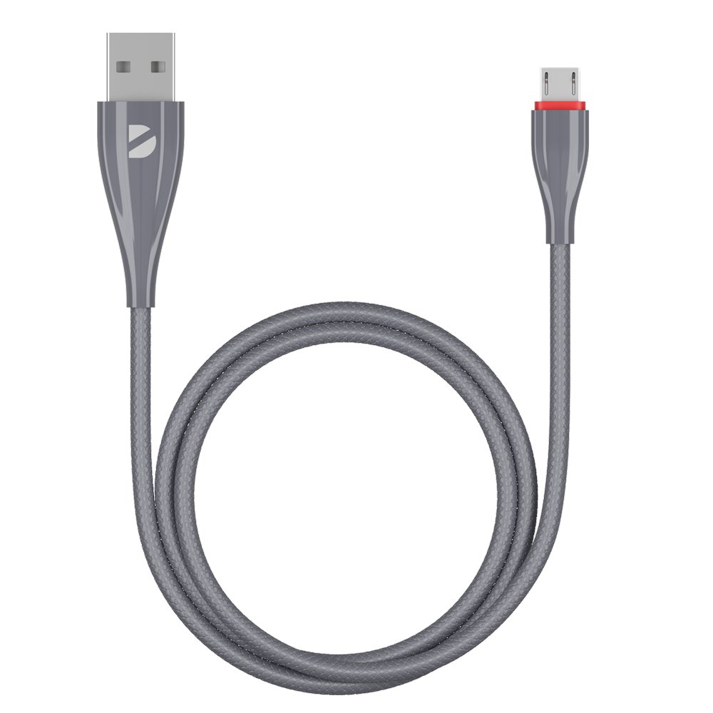 USB кабель Deppa Ceramic USB - Micro USB Grey (1м)