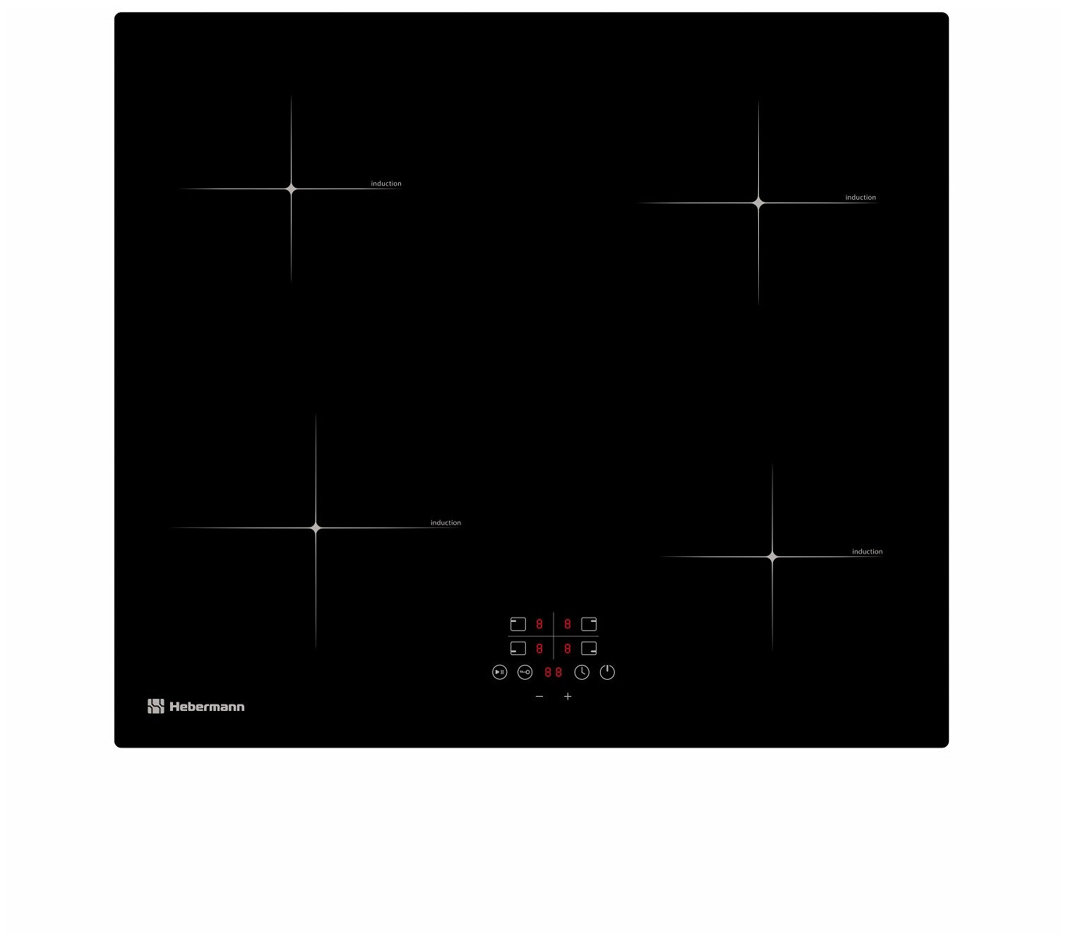 Индукционная варочная поверхность Hebermann HBKI 6040.1 B