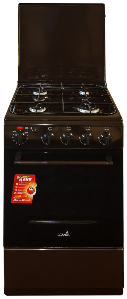Плита комбинированная Cezaris ПГЭ 1000-03 коричневый