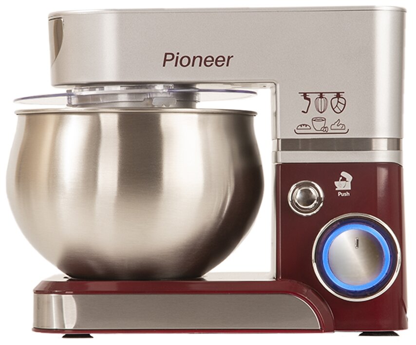 Планетарный миксер Pioneer MX322 Wine maroon