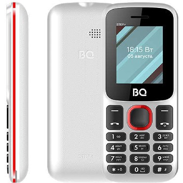 Мобильный телефон BQ 1848 Step+ White Red