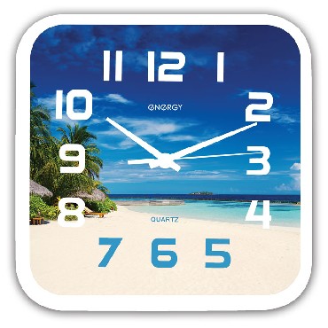 Настенные часы ENERGY EC-99 пляж