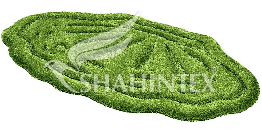 Коврик Shahintex Рremium SH P006 60*100 салатный 58 458260