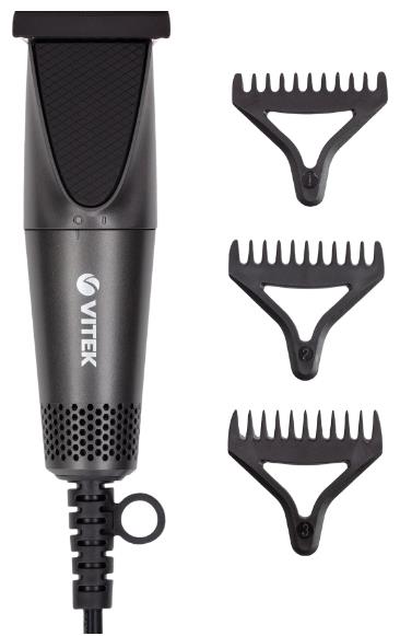 Машинка для стрижки волос Vitek VT-2587 (MC) черный/коричневый