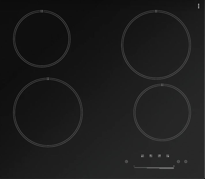 Электрическая варочная поверхность Kuche CSH 640 B