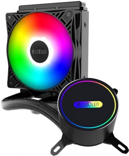 Комплект водяного охлаждения PCCooler GI-CL120vc Fixed RGB 1x120mm 4pin