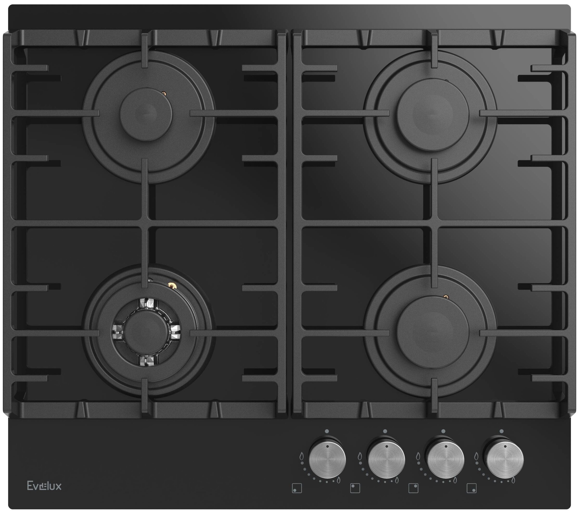 Газовая варочная поверхность Evelux HEG 650 BG