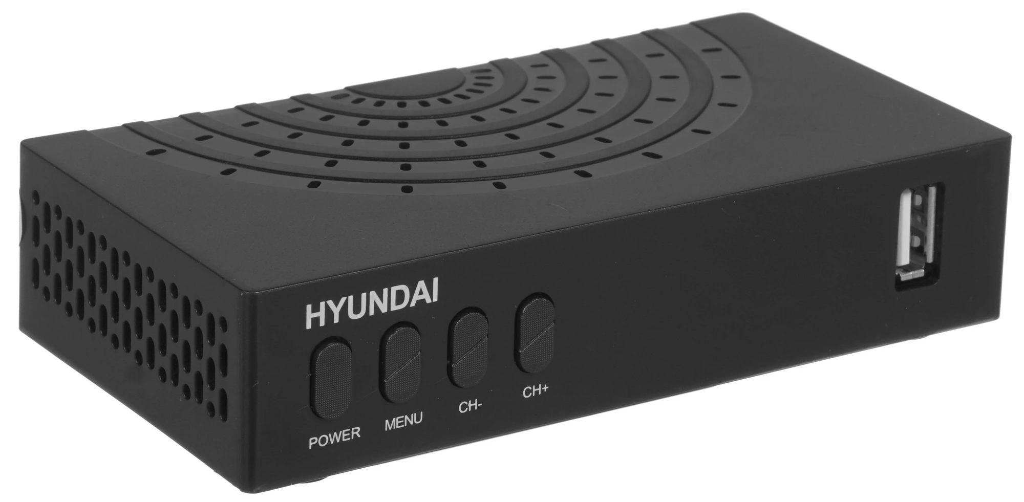 Ресивер DVB-T2 Hyundai H-DVB440 черный