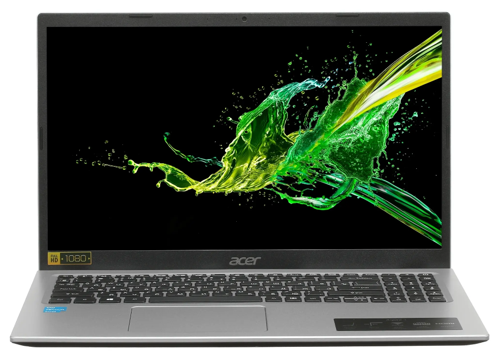 Ноутбук Acer Aspire A315-35-P8KM Pentium N6000/4Gb/256Gb SSD/UHD G1 (DOS) Silver (NX.A6LER.002)