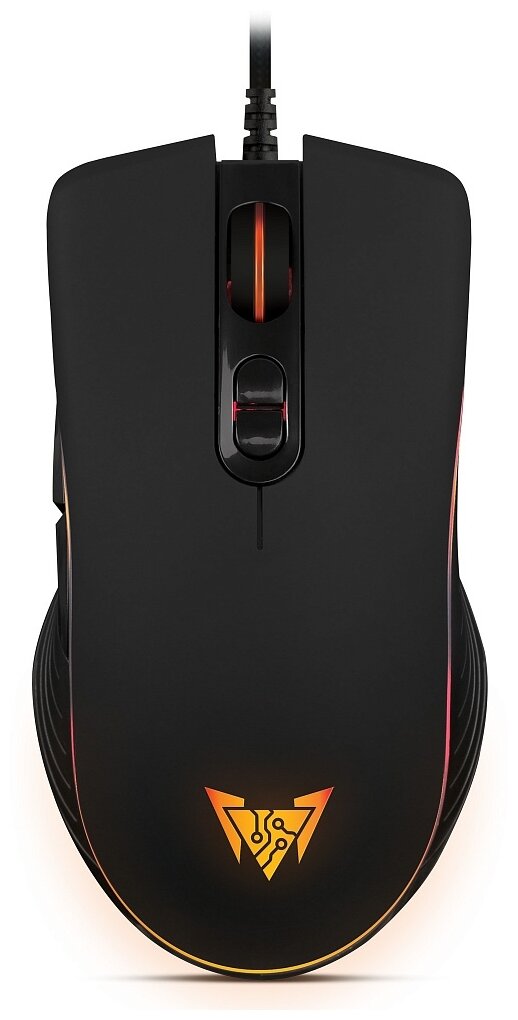 Мышь CROWN CMGM-900 RGB (USB) Black