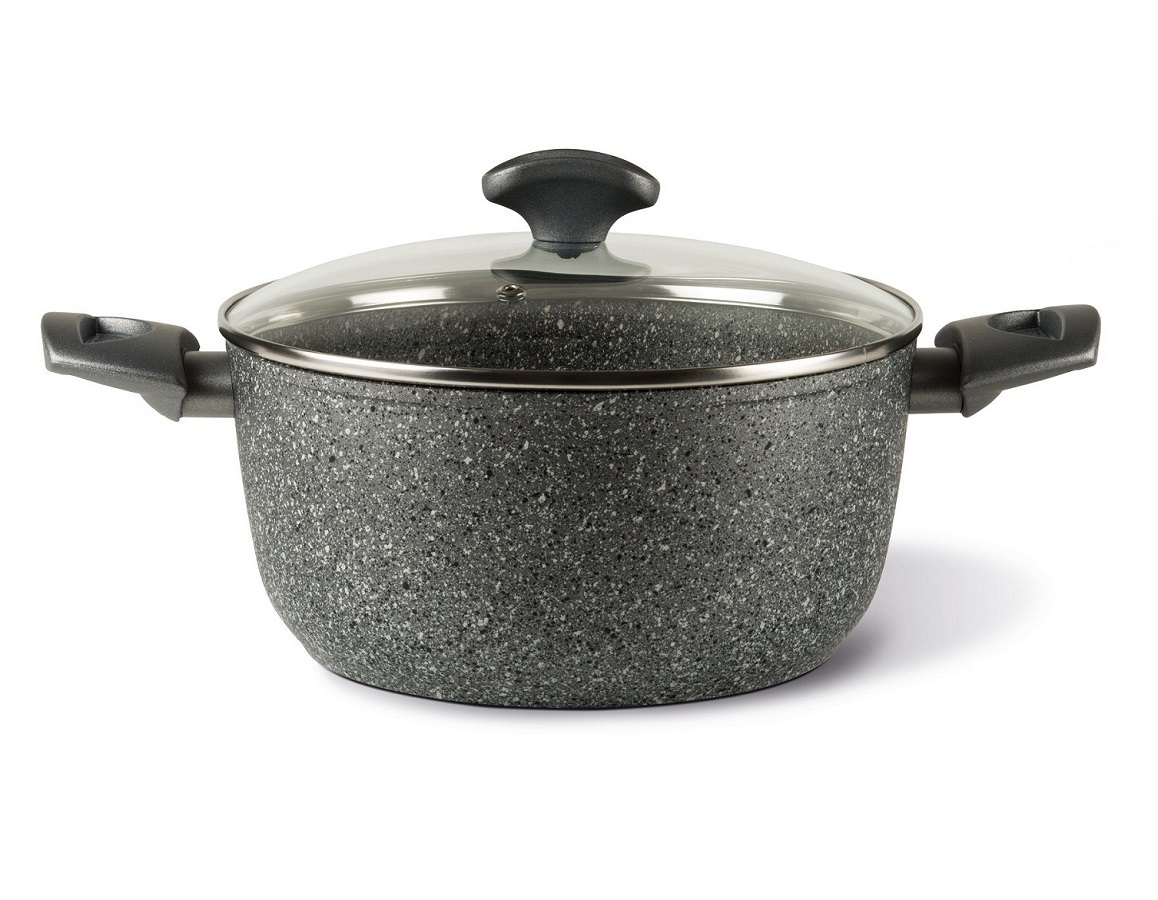 Кастрюля TVS Mineralia Induction 4,5 л/24 см