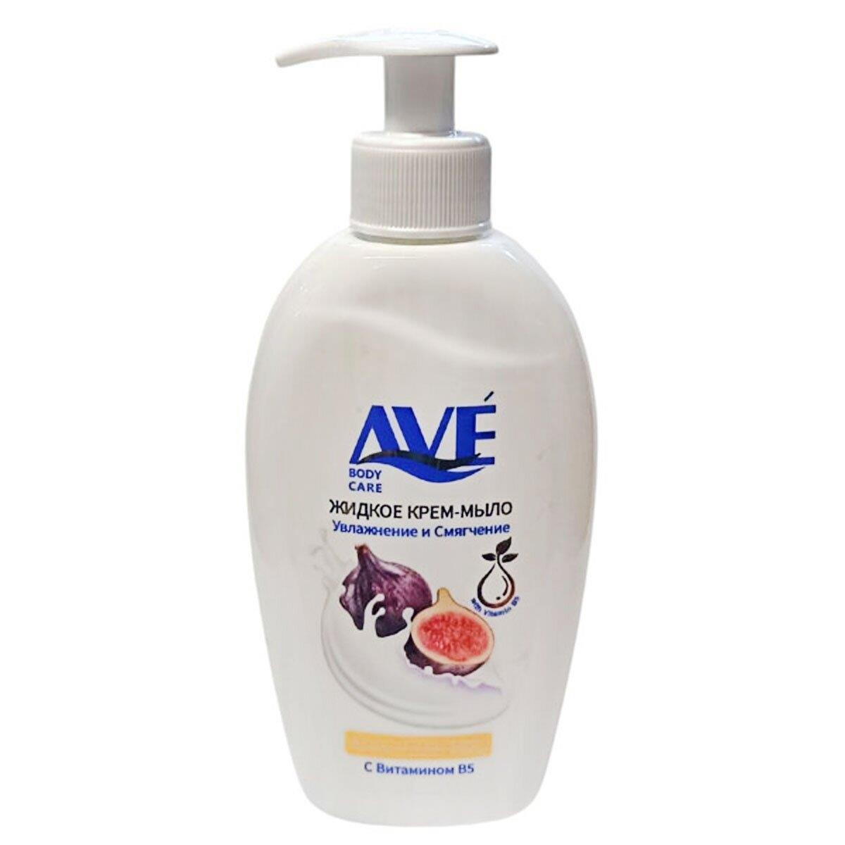 Жидкое крем-мыло AVE Инжир и Молоко 300 мл.