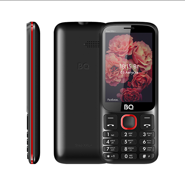 Мобильный телефон BQ-3590 Step XXL+ Black+Red