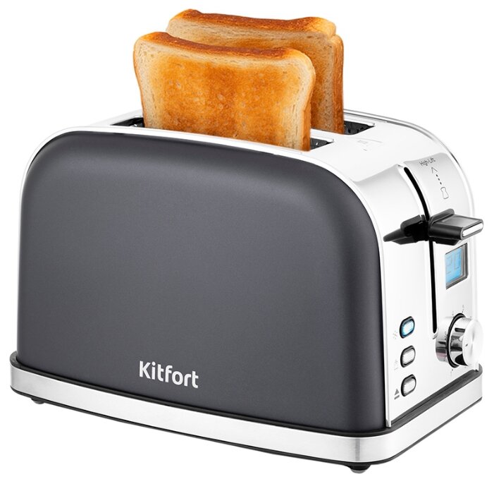 Тостер Kitfort KT-2036-5 графит