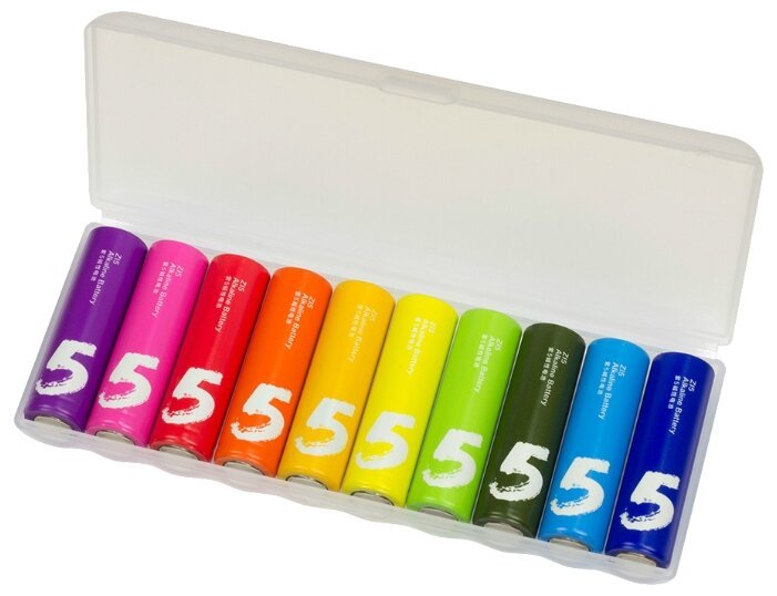 Эл.питания Xiaomi ZMI AA Rainbow Batteries (10 шт.)