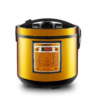 Мультиварка CENTEK CT-1495 black (ЗОЛОТО)