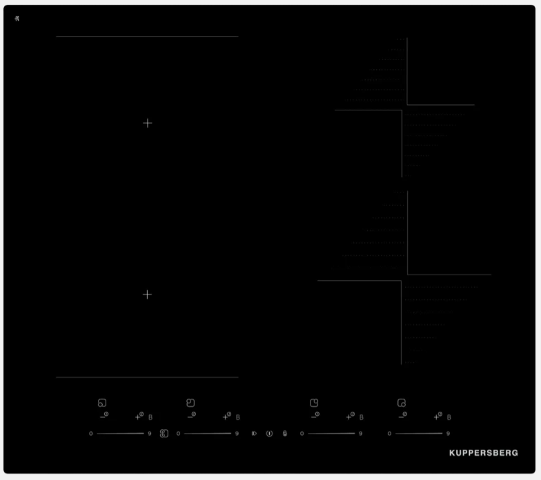 Индукционная варочная поверхность Kuppersberg ICI 616