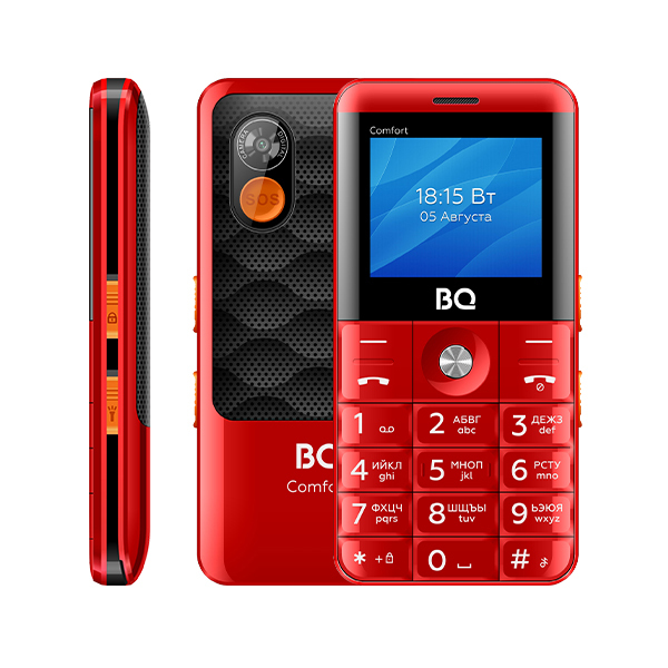 Мобильный телефон BQ-2006 Comfort Red+Black