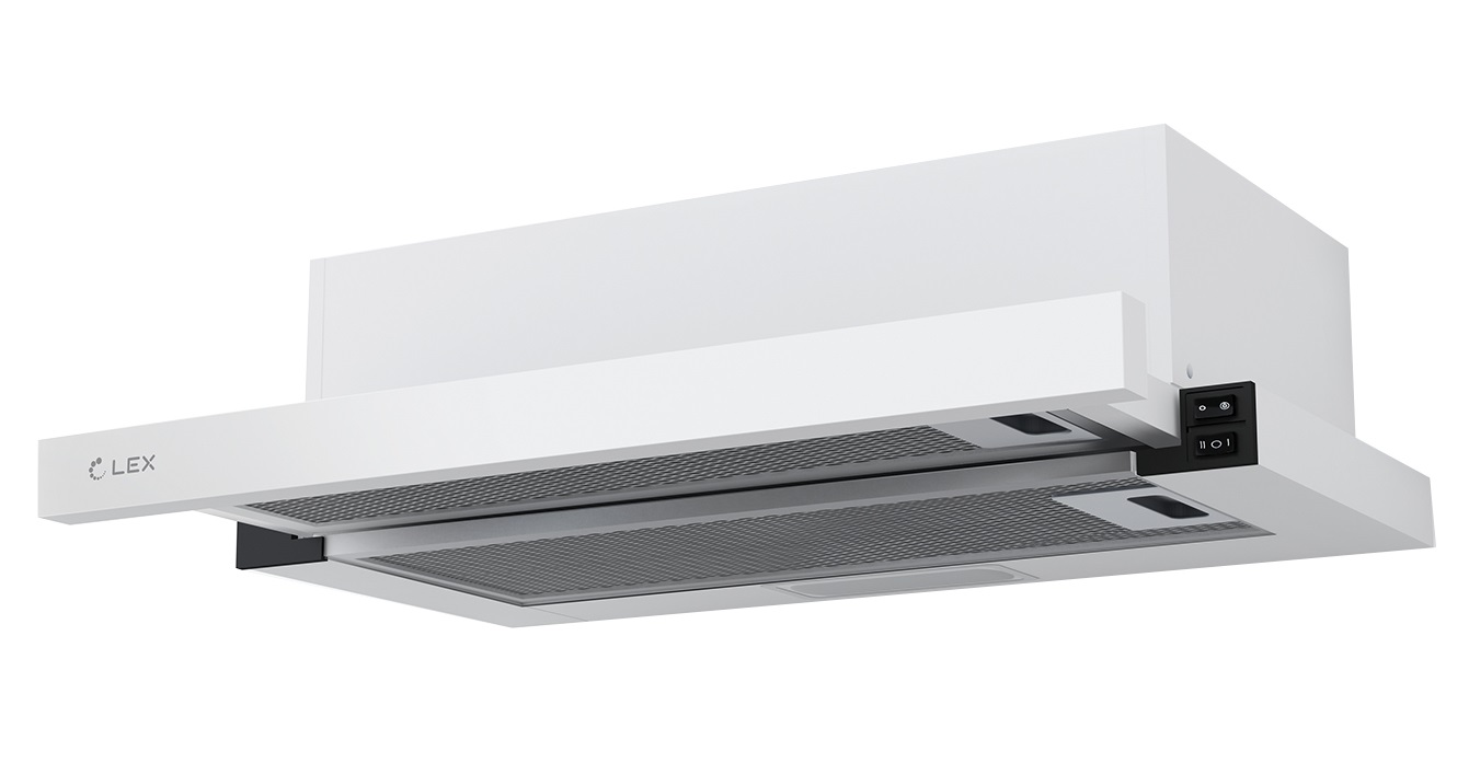 Вытяжка LEX HUBBLE G 2M 600 White