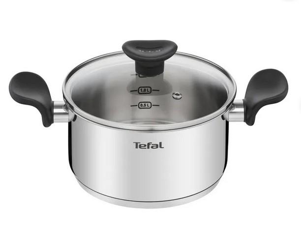 Кастрюля Tefal Primary с крышкой 18 см 2,1 л E3084374